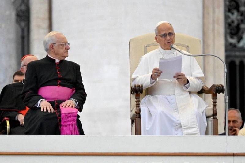 Pope Leo XIV: “Let us not forget the children who suffer in conflicts”