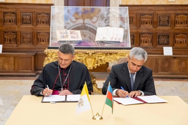 Azerbaigian – Vaticano: Nuovi accordi per sanità e cultura nel segno della cooperazione