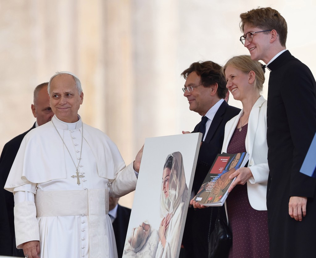 Leone XIV ha benedetto il progetto “Ridipingiamo il cattolicesimo”