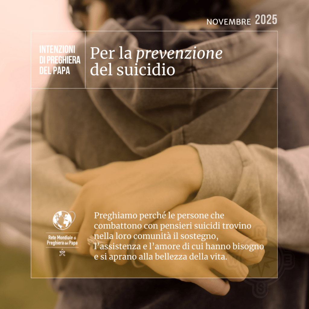 Papa Leone XIV chiede sostegno a chi lotta contro pensieri suicidi