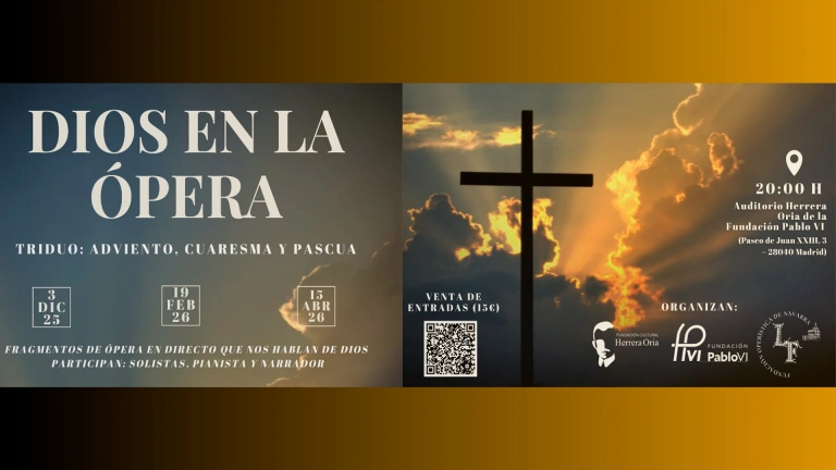 God in Opera: An Original Triduum Uniting Music, Faith, and Advent