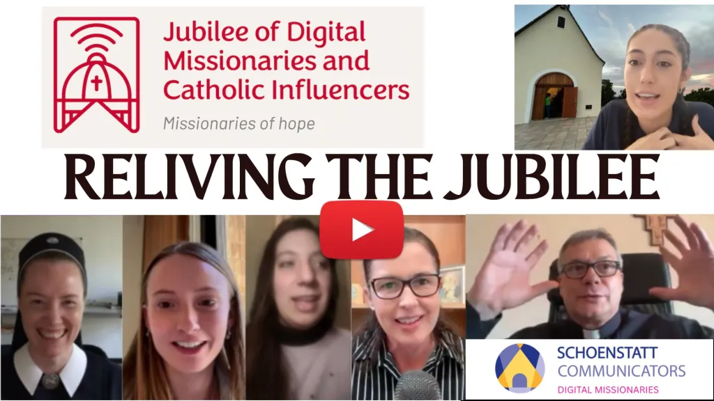 Reliving the Jubilee of Digital Missionaries: “You are here because something burns inside you