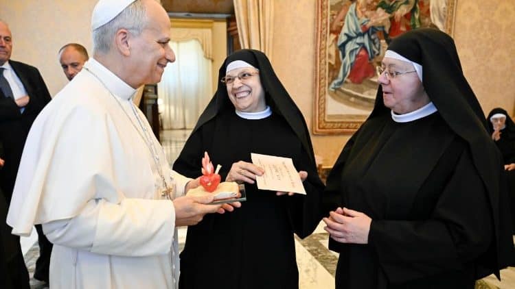 Leo XIV to the Augustinian Nuns: “Authentic joy springs from union with Christ”