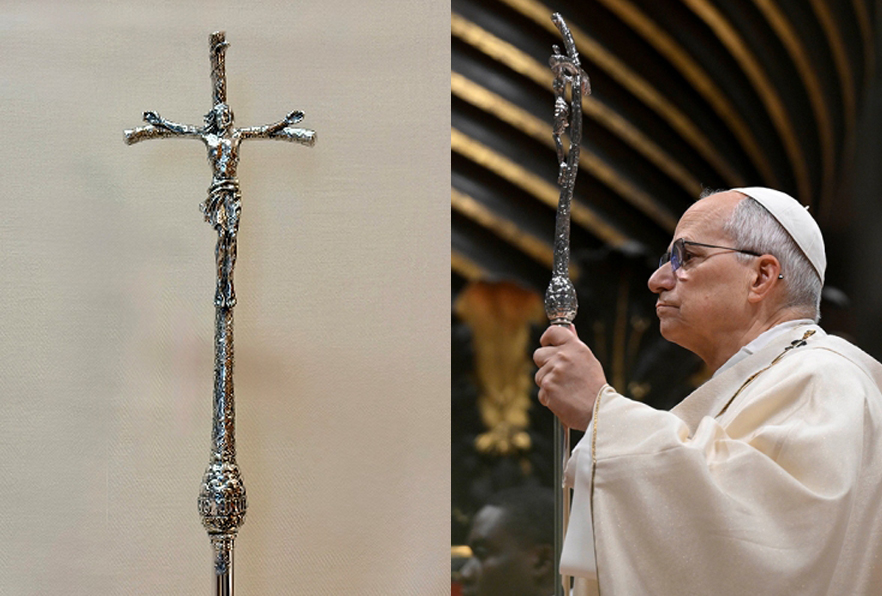 Papa Leone XIV presenta un nuovo pastorale alla chiusura del Giubileo