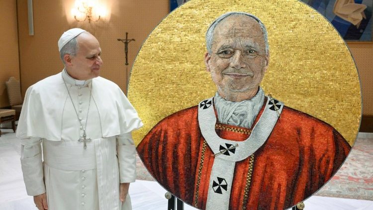 The mosaic of Pope Leo XIV is now ready for the Basilica of St. Paul Outside the Walls