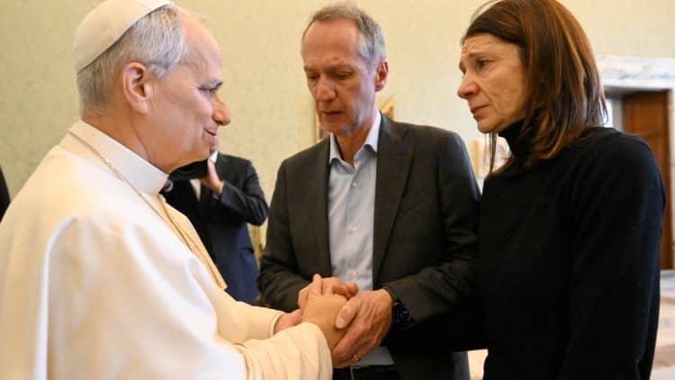 “Lo digo muy sinceramente que estoy muy conmovido al encontrarme con ustedes”