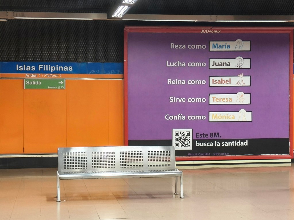 The ACdP launches the “Seek Holiness” campaign for International Women’s Day (March 8th), an invitation to rediscover feminine greatness