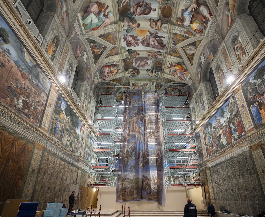 Michelangelo’s Last Judgment Reborn: Cleaning Begins to Restore Its Vibrant Colors