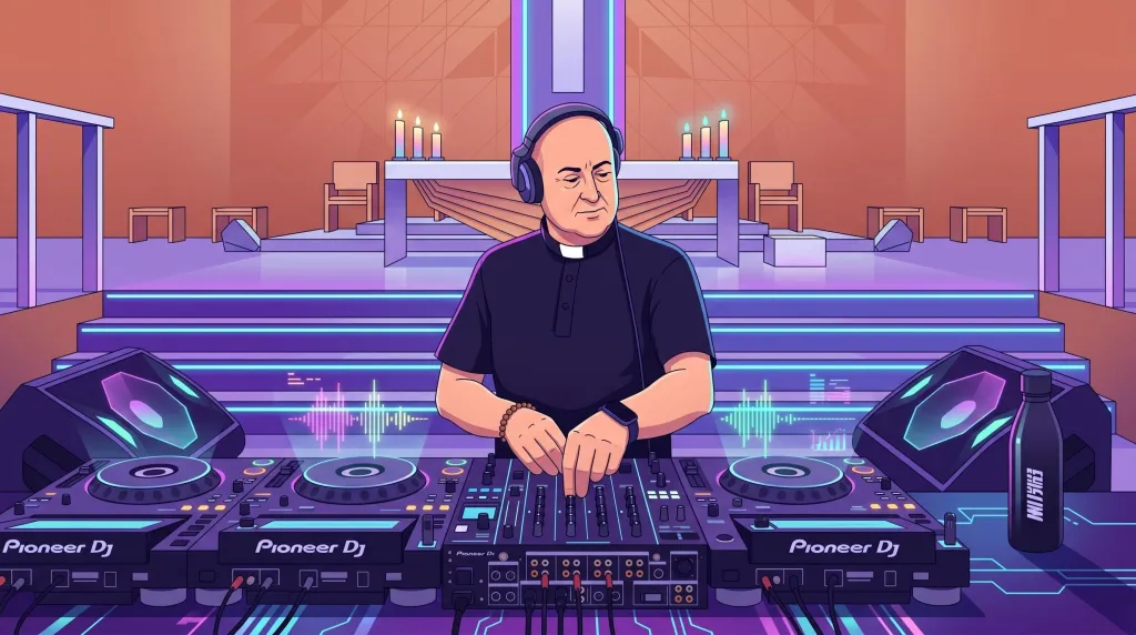 El “cura DJ” y la fe en tensión: entre el misterio y el algoritmo