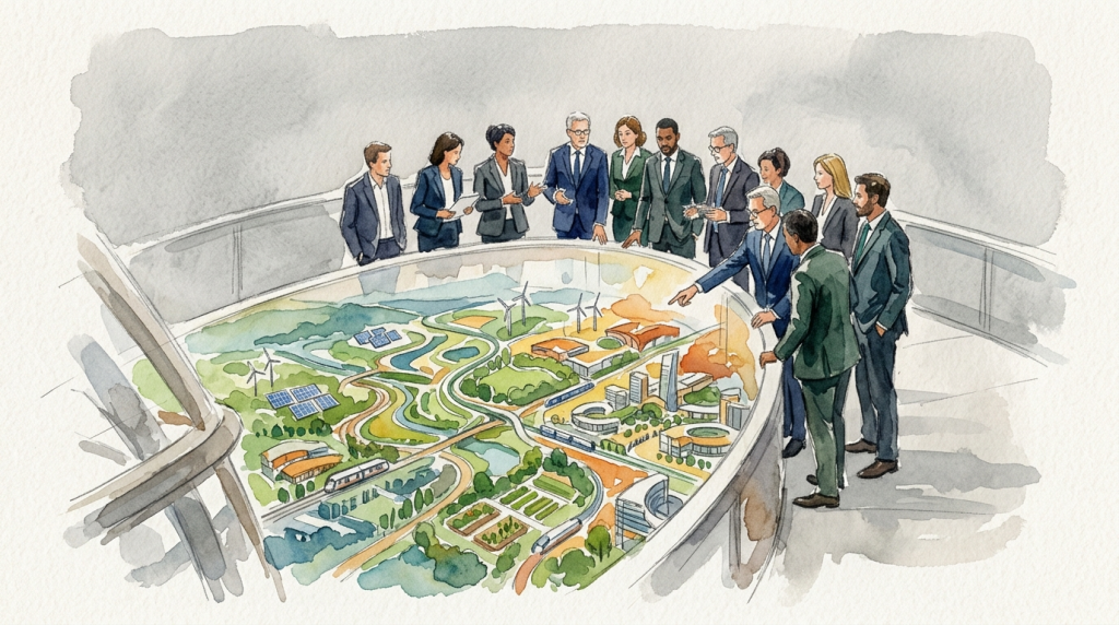 Una visión distinta para empresarios y políticos